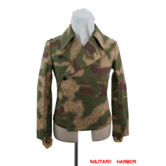 WWII German Heer Marsh Sumpfsmuster 44 Camo panzer wrap jacket type I German Camo Panzer tunic,German panzer uniforms,SS uniforms,Wehrmacht uniforms,Splinter,german camouflage jacket,WW2 uniforms,Marsh Sumpfsmuster 44