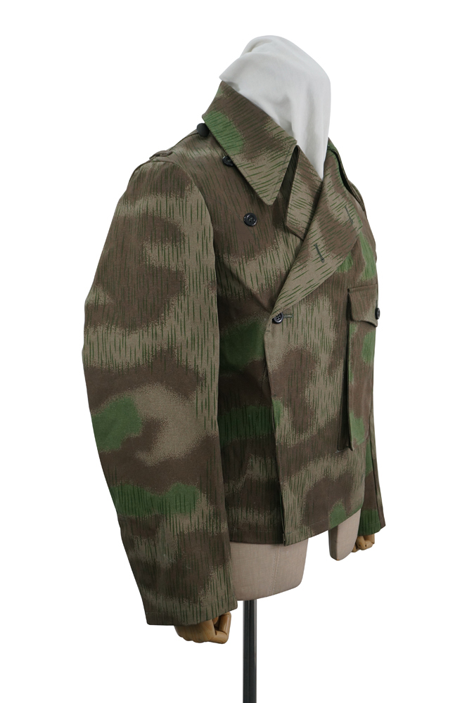 German Camo Panzer tunic,German panzer uniforms,SS uniforms,Wehrmacht uniforms,Splinter,german camouflage jacket,WW2 uniforms,Marsh Sumpfsmuster 44