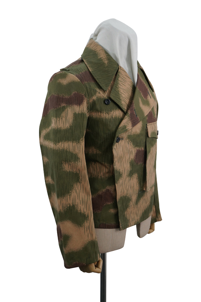 German Camo Panzer tunic,German panzer uniforms,SS uniforms,Wehrmacht uniforms,Splinter,german camouflage jacket,WW2 uniforms,Marsh Sumpfsmuster 44
