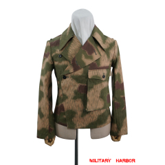 WWII German Heer Marsh Sumpfsmuster 44 Camo panzer wrap jacket type II German Camo Panzer tunic,German panzer uniforms,SS uniforms,Wehrmacht uniforms,Splinter,german camouflage jacket,WW2 uniforms,Marsh Sumpfsmuster 44