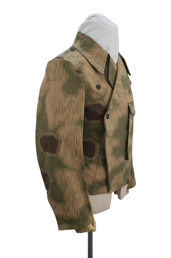 German Camo Panzer tunic,German panzer uniforms,SS uniforms,Wehrmacht uniforms,Splinter,german camouflage jacket,WW2 uniforms,Marsh Sumpfsmuster 44