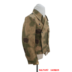 German Camo Panzer tunic,German panzer uniforms,SS uniforms,Wehrmacht uniforms,Splinter,german camouflage jacket,WW2 uniforms,Marsh Sumpfsmuster 44