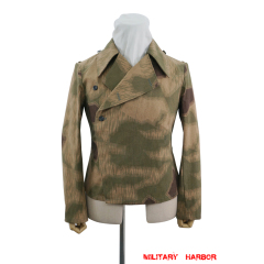 WWII German Heer Marsh Sumpfsmuster 43 Camo panzer wrap jacket type I German Camo Panzer tunic,German panzer uniforms,SS uniforms,Wehrmacht uniforms,Splinter,german camouflage jacket,WW2 uniforms,Marsh Sumpfsmuster 44