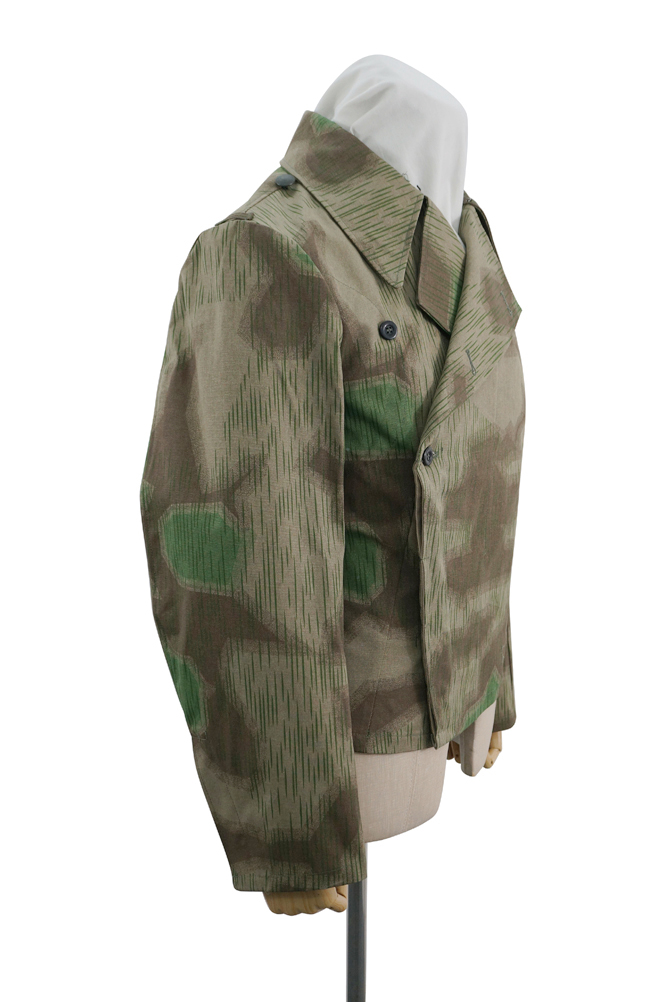 German Camo Panzer tunic,German panzer uniforms,SS uniforms,Wehrmacht uniforms,Splinter,german camouflage jacket,WW2 uniforms,Marsh Sumpfsmuster 44