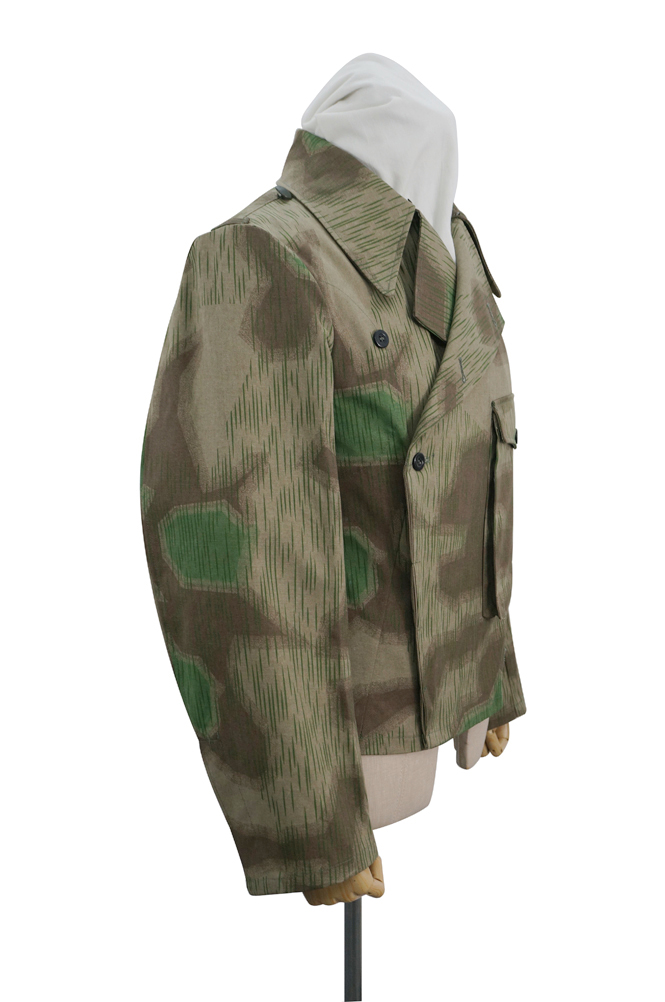 German Camo Panzer tunic,German panzer uniforms,SS uniforms,Wehrmacht uniforms,Splinter,german camouflage jacket,WW2 uniforms,Marsh Sumpfsmuster 44