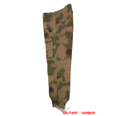 WWII German Heer Marsh Sumpfsmuster 43 Camo panzer trousers German Camo Panzer Trousers,German panzer uniforms,SS uniforms,Wehrmacht uniforms,Splinter,german camouflage jacket,WW2 uniforms