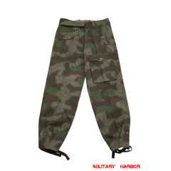 German Camo Panzer Trousers,German panzer uniforms,SS uniforms,Wehrmacht uniforms,Splinter,german camouflage jacket,WW2 uniforms,Marsh Sumpfsmuster 44