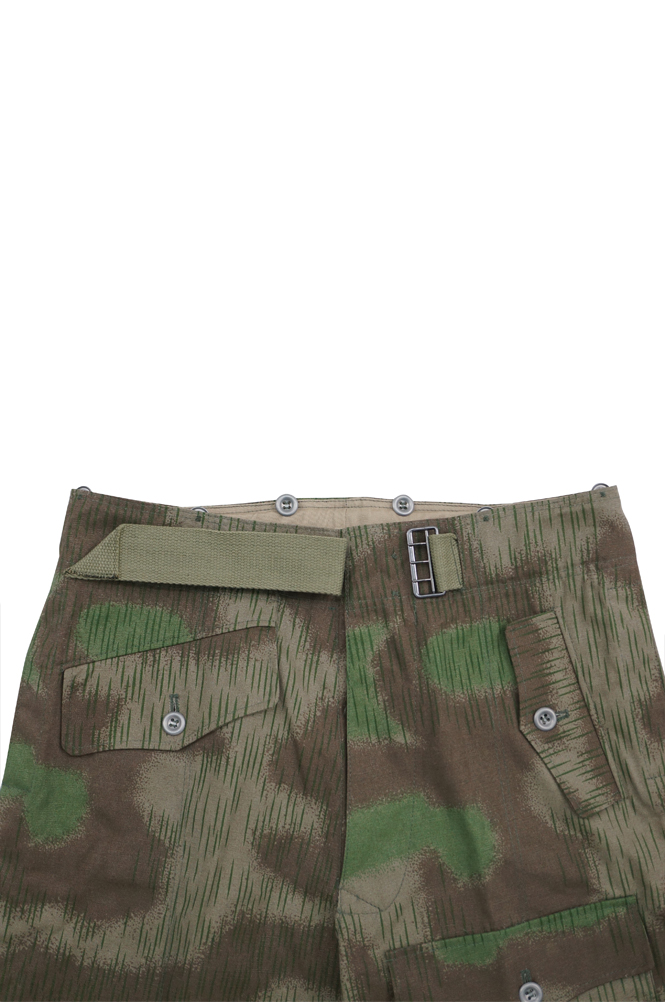 German Camo Panzer Trousers,German panzer uniforms,SS uniforms,Wehrmacht uniforms,Splinter,german camouflage jacket,WW2 uniforms,Marsh Sumpfsmuster 44