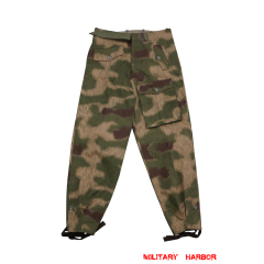 German Camo Panzer Trousers,German panzer uniforms,SS uniforms,Wehrmacht uniforms,Splinter,german camouflage jacket,WW2 uniforms,Marsh Sumpfsmuster 44
