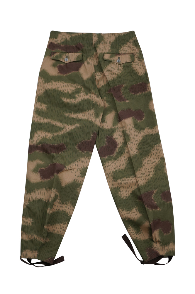 German Camo Panzer Trousers,German panzer uniforms,SS uniforms,Wehrmacht uniforms,Splinter,german camouflage jacket,WW2 uniforms,Marsh Sumpfsmuster 44
