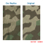 WWII German Reversible Splinter 31 Spring Camo Smock With Hood German Camo smock,German smock,German camo,Wehrmacht smock,Tan and water,german camouflage smock,WW2 uniforms,Marsh camo smock,Sumpfsmuster camo smock,german sniper smock