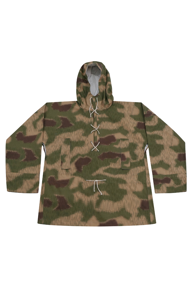 German Camo smock,German smock,German camo,Wehrmacht smock,Tan and water,german camouflage smock,WW2 uniforms,Marsh camo smock,Sumpfsmuster camo smock,german sniper smock