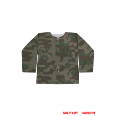 WWII German Reversible Splinter 31 Fall Camo Smock German Camo smock,German smock,German camo,Wehrmacht smock,Tan and water,german camouflage smock,WW2 uniforms,Marsh camo smock,Sumpfsmuster camo smock,german sniper smock