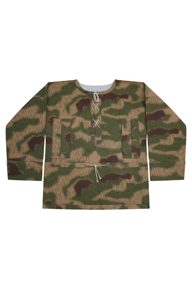 German Camo smock,German smock,German camo,Wehrmacht smock,Tan and water,german camouflage smock,WW2 uniforms,Marsh camo smock,Sumpfsmuster camo smock,german sniper smock