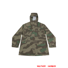 WWII German Reversible Splinter 31 Spring Camo Gebirgsjäger Anorak Smock WWII German smock,german camo smock,Gebirgsjäger uniforms,Gebirgsjäger smock,Gebirgsjäger Anorak,Anorak smock,Gebirgsjäger Anorak,Anorak smock,german camo Windbluse