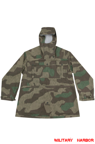 WWII German Reversible Splinter 31 Spring Camo Gebirgsjäger Anorak Smock