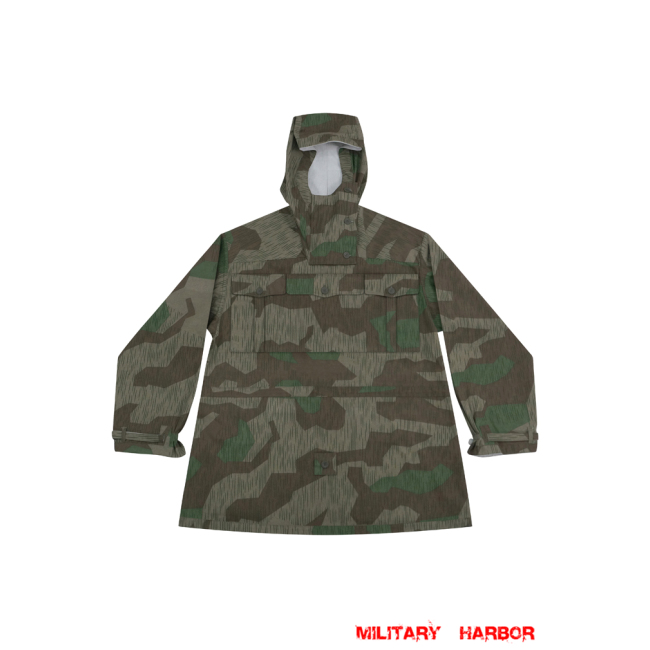 WWII German Reversible Splinter 31 Fall Camo Gebirgsjäger Anorak Smock WWII German smock,german camo smock,Gebirgsjäger uniforms,Gebirgsjäger smock,Gebirgsjäger Anorak,Anorak smock,Gebirgsjäger Anorak,Anorak smock,german camo Windbluse