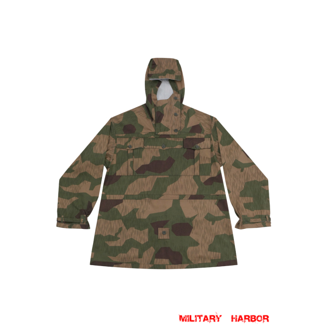 WWII German Reversible Splinter 42 Reversed Color Camo Gebirgsjäger Anorak Smock WWII German smock,german camo smock,Gebirgsjäger uniforms,Gebirgsjäger smock,Gebirgsjäger Anorak,Anorak smock,Gebirgsjäger Anorak,Anorak smock,german camo Windbluse