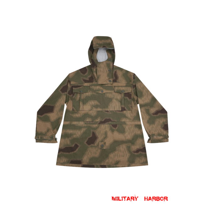 WWII German Reversible Marsh Sumpfsmuster 43 Camo Gebirgsjäger Anorak Smock WWII German smock,german camo smock,Gebirgsjäger uniforms,Gebirgsjäger smock,Gebirgsjäger Anorak,Anorak smock,Gebirgsjäger Anorak,Anorak smock,german camo Windbluse