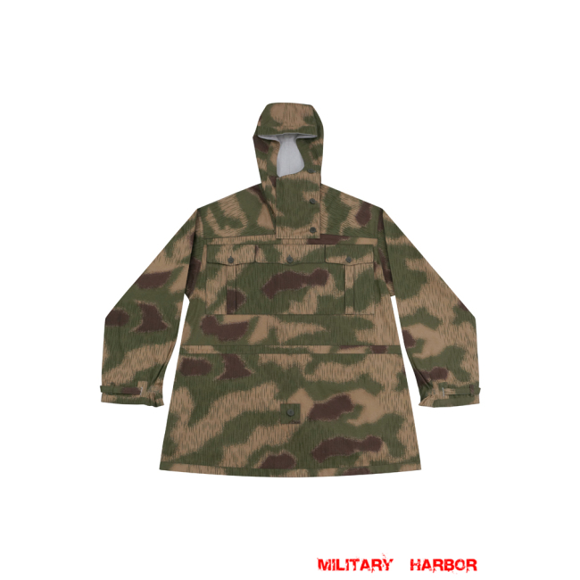 WWII German Reversible Marsh Sumpfsmuster 44 Camo Gebirgsjäger Anorak Smock WWII German smock,german camo smock,Gebirgsjäger uniforms,Gebirgsjäger smock,Gebirgsjäger Anorak,Anorak smock,Gebirgsjäger Anorak,Anorak smock,german camo Windbluse