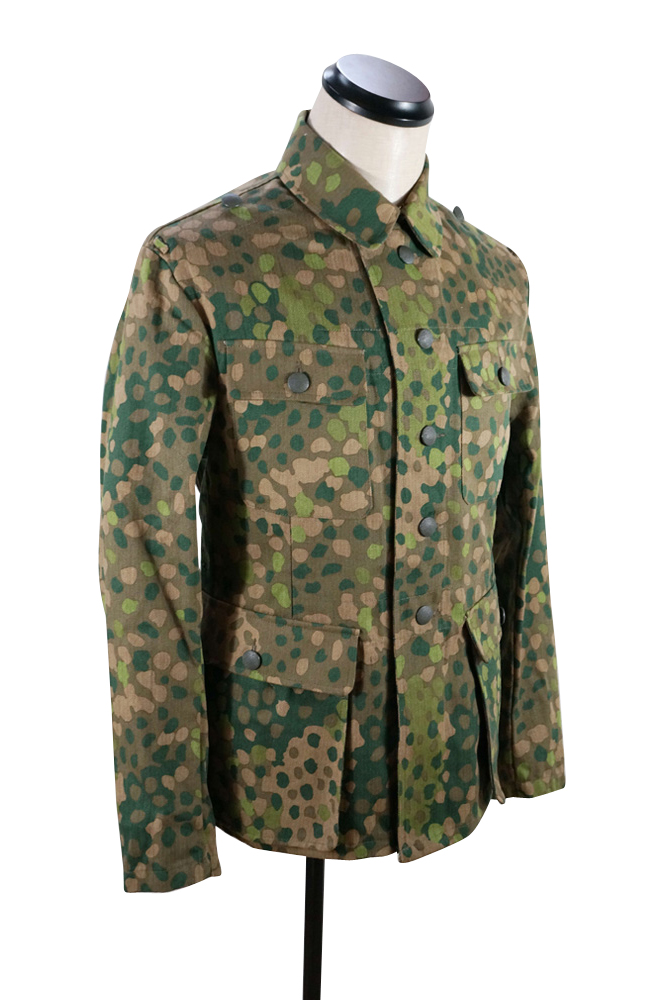 German Camo tunic,German uniforms,SS uniforms,Wehrmacht uniforms,dot,german camouflage jacket,WW2 uniforms