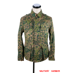 WWII German SS DOT 44 camo M43 field tunic WWII German SS DOT 44 camo M43 field tunic