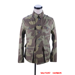 WWII German SS Italian camo M43 field tunic WWII German SS Italian camo M43 field tunic