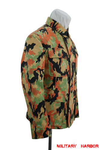 WWII German SS leibermuster camo M43 field tunic