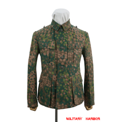 WWII German Police Division Dot camo field tunic German Camo tunic,German uniforms,SS uniforms,Wehrmacht uniforms,dot,german camouflage jacket,WW2 uniforms