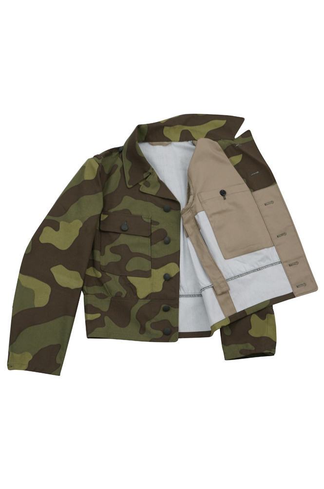 German Camo tunic,German uniforms,SS uniforms,Wehrmacht uniforms,italian,german camouflage jacket,WW2 uniforms