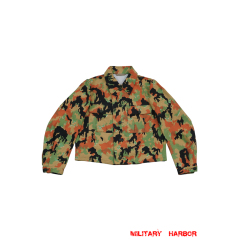 WWII German SS leibermuster camo M45 field tunic German Camo tunic,German uniforms,SS uniforms,Wehrmacht uniforms,italian,german camouflage jacket,WW2 uniforms
