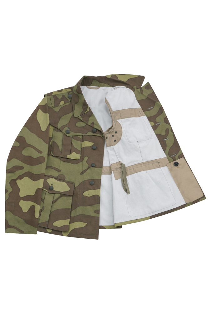 German Camo tunic,German uniforms,SS uniforms,Wehrmacht uniforms,dot,german camouflage jacket,WW2 uniforms,SAHARIANA