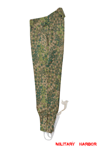 WWII German SS DOT 44 camo M43 field trousers