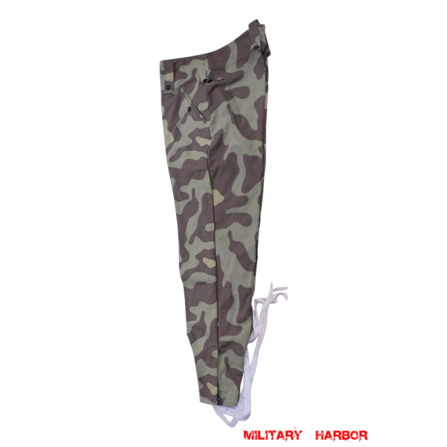 WWII German SS Italian camo M43 field trousers German Camo trousers,German uniforms,SS uniforms,Wehrmacht uniforms,italian,german camo pants,WW2 uniforms