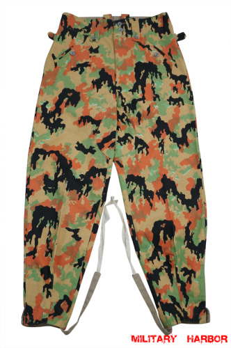 WWII German SS leibermuster camo M43 field trousers