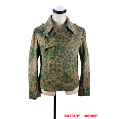 WWII German SS DOT 44 camo panzer wrap/jacket German Camo Panzer tunic,German panzer uniforms,SS uniforms,Wehrmacht uniforms,dot,german camouflage jacket,WW2 uniforms