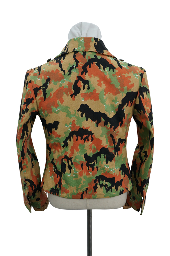 German Camo Panzer tunic,German panzer uniforms,SS uniforms,Wehrmacht uniforms,leibermuster,german camouflage jacket,WW2 uniforms
