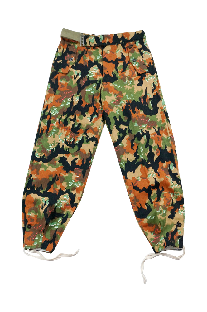 German Camo Panzer trousers,German panzer uniforms,SS uniforms,Wehrmacht uniforms,leibermuster,german camo pants,WW2 uniforms
