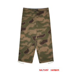 WWII German Reversible Marsh Sumpfsmuster 43 Camo Gebirgsjäger Anorak Smock Trousers German Camo tunic,German camouflage jacket,WW2 camo,WWII camo,WW2 German camouflage,WWII German smock,german camo smock,Gebirgsjäger Windhose,Gebirgsjäger smock,Gebirgsjäger trousers,Gebirgsjäger Anorak,Anorak smock,camo Windbluse
