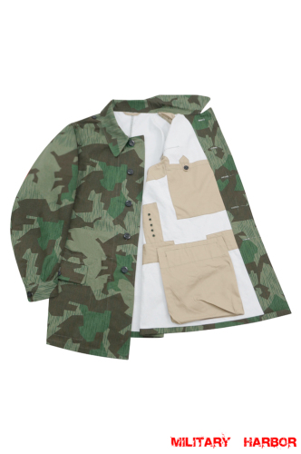 WWII German Luftwaffe Field Division Splinter B camo smock
