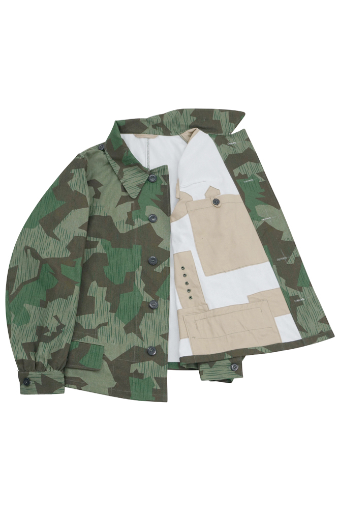 German Camo tunic,German uniforms,SS uniforms,Luftwaffe uniforms,Wehrmacht uniforms,Splinter B,german camouflage jacket,WW2 uniforms