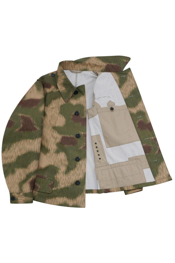 German Camo tunic,German uniforms,SS uniforms,Luftwaffe uniforms,Wehrmacht uniforms,Marsh Sumpfsmuster,german camouflage jacket,WW2 uniforms