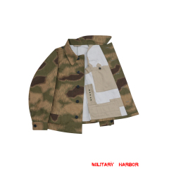 German Camo tunic,German uniforms,SS uniforms,Luftwaffe uniforms,Wehrmacht uniforms,Marsh Sumpfsmuster,german camouflage jacket,WW2 uniforms