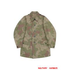 WWII German Luftwaffe Field Division Reversed Splinter B DAK/Tropical Camo smock German Camo tunic,German uniforms,SS uniforms,Luftwaffe uniforms,Wehrmacht uniforms,Splinter B,german camouflage jacket,WW2 uniforms