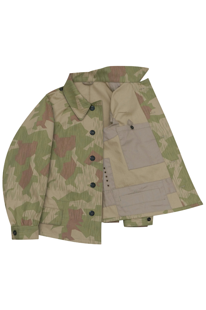 German Camo tunic,German uniforms,SS uniforms,Luftwaffe uniforms,Wehrmacht uniforms,Splinter B,german camouflage jacket,WW2 uniforms
