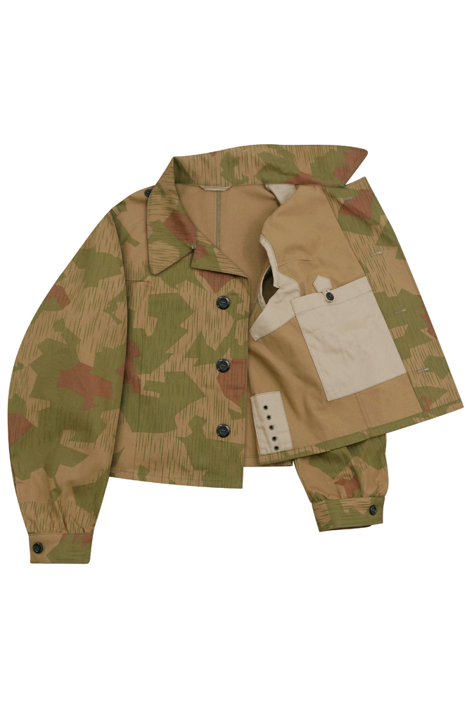 German Camo tunic,German uniforms,SS uniforms,Luftwaffe uniforms,Wehrmacht uniforms,Splinter B,german camouflage jacket,WW2 uniforms