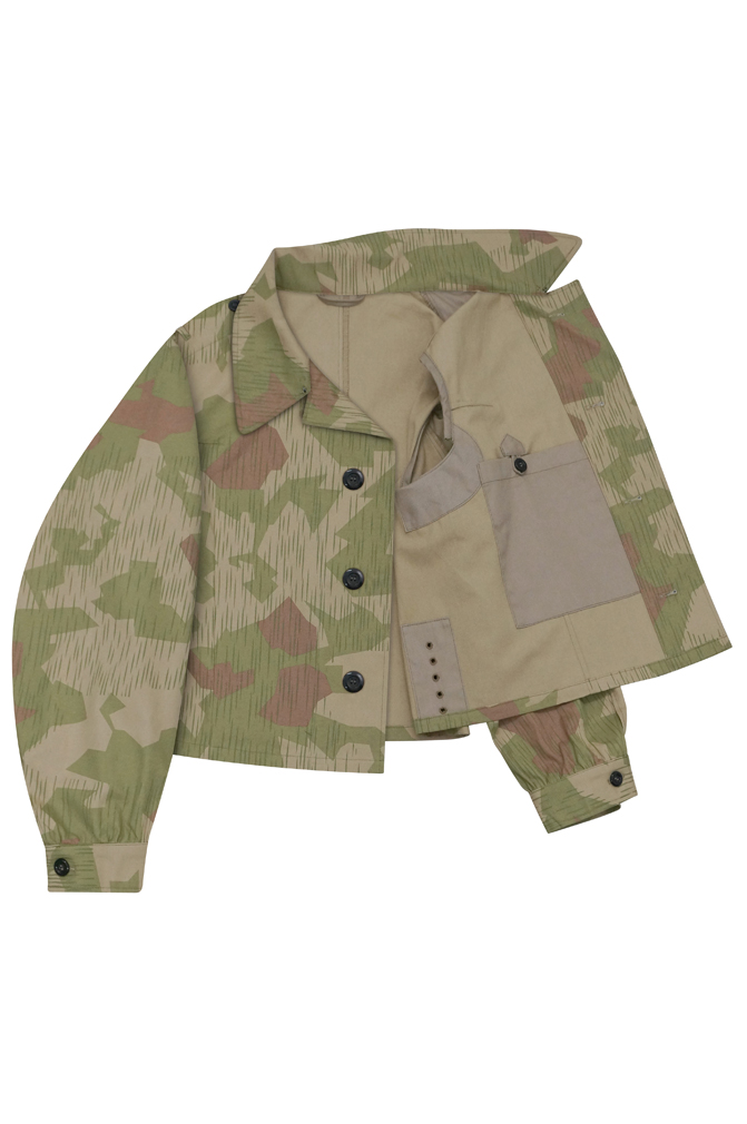 German Camo tunic,German uniforms,SS uniforms,Luftwaffe uniforms,Wehrmacht uniforms,Splinter B,german camouflage jacket,WW2 uniforms
