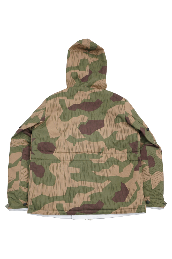 German Camo tunic,German uniforms,SS uniforms,Wehrmacht uniforms,WW2 uniforms,Splinter 42 Revered Color,WW2 camo,WWII camo,WW2 German camouflage,WWII German camouflage,German Camo Uniform,winter parka