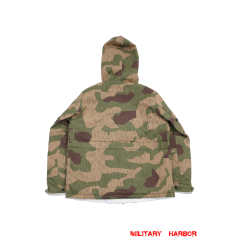 WWII German Reversible Winter Parka in Splinter 42 Reversed Color Camo