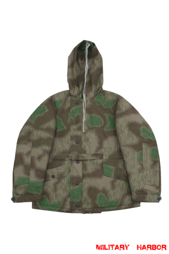 WWII German Reversible Winter Parka in Splinter C 43 Camo